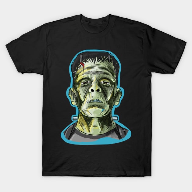 Frankenstein T-Shirt by wet_chicken_lip